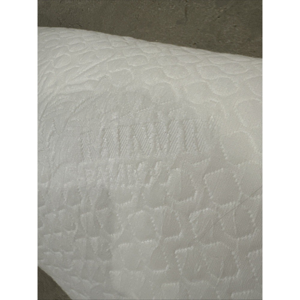 Rainmr Shredded Memory Foam Full Body Pillow Long Hug White Cover New W/O Tags - Picture 7 of 7